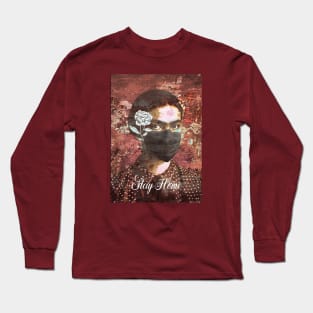 Frida with Mask. Long Sleeve T-Shirt